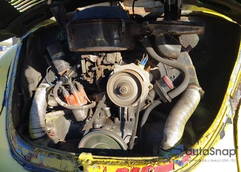 1973 Volkswagen Beetle z USA, uszkodzony, nr VIN 00000001332803021